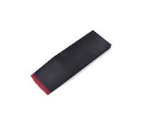 Brisa Micarta Jet black with red liner - small