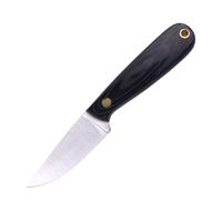 Brisa Necker 70-Micarta noire 12C27 Plat Étui Necker 70 Kydex - Plat BRS-006-9803-1512