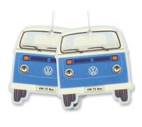 BRISA VW Collection Arbre diffuseur de parfum rafraîchissant Volkswagen pour voiture T2 Combi, vendu à l'unité (Avant du Combi/Sport Fresh/Bleu/Ensemble de 2)