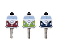 BRISA VW Collection - Capuchons de protection pour clés Volkswagen avec motif T1 Combi Bus pour identifier vos clés (Ensemble de 3)