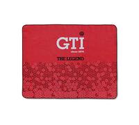 BRISA VW Collection - Couverture de Pique-Nique, Couverture de Jour, jeté Douillet Volkswagen Auch Design du Golf (GTI The Legend/Rouge/200x150 cm)