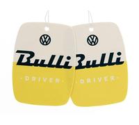 BRISA VW Collection Distributeur de parfum rafraîchissant à motif Volkswagen T1 Bus (Citrus/Jaune/Ensemble de 2)