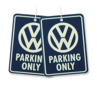 BRISA VW Collection - Distributeur de parfum rafraîchissant pour voiture Volkswagen Combi T1 Bus - Vendu à l'unité (Parking Only/Fraîcheur/Bleu/Ensemble de 2)