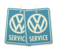 BRISA VW Collection Distributeur de parfum rafraîchissant pour voiture Volkswagen Combi T1 Bus Vendu à l'unité (Service VW/Voiture neuve/Vert/Ensemble de 2)