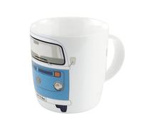 BRISA VW Collection Grande tasse en céramique pour café, thé, cappuccino, au design du Combi T2 Volkswagen (Face avant du Bus) (Bleu)