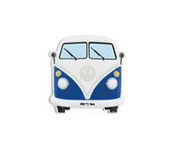 BRISA VW Collection - Magnet Souple Volkswagen en Forme de Combi T1 pour Réfrigérateur, Bureau ou Tableau d'Affichage (Face Avant du Bus/Bleu)
