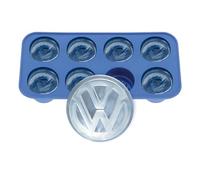 BRISA VW Collection Moule à glaçons en silicone avec logo VW, Bleu Foncé