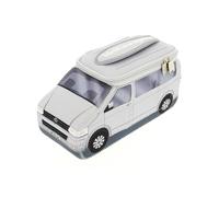 BRISA VW Collection - Sac de Voyage, Trousse de Maquillage, Trousse de Toilette, en néoprène Universel Volkswagen Combi T5 (Design Argent/Grand)