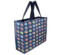 BRISA VW Collection Sac Shopper Réutilisable Sac Cabas avec Motif T1 Combi (Défilé/Multicolore)
