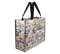 BRISA VW Collection - Sac Shopper Réutilisable Sac Cabas avec Motif T1 Combi (Timbre)