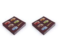 BRISA VW Collection - Serviettes en papier pour table avec motif VW T1 Bus (Bulli Parade/Coloré/3 épaisseurs) (Lot de 2)