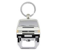 BRISA VW Collection - T4 Bus Combi Porte-Clés Décapsuleur | Volkswagen Ouvre-Bouteille Robuste, Alliage Zinc-Aluminium Émaillé, Blanc