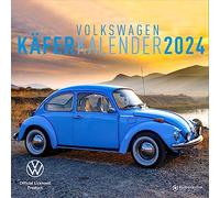 BRISA VW Collection Volkswagen Calendrier mural annuel 2024 avec motifs Coccinelle VW (30 x 30 cm)