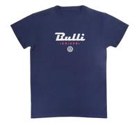 BRISA VW Collection - Volkswagen Combi Bus Camper Van T-Shirt à la Mode avec Coupe Classique, Chemise à Manches Courtes pour Hommes et Femmes avec Motif rétro (XXL/Bulli Driver/Bleu)