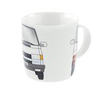 BRISA VW Collection - Volkswagen Combi Bus T4 Camper Van Mug de Café en porcelaine (New Bone China), Tasse à Thé, Grand gobelet pour la Cuisine, Atelier, Camping/Cadeau/Souvenir (Avant/Blanc)