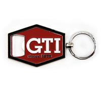 BRISA VW Collection - Volkswagen GTI Golf Voiture Porte-clés, Anneau Porte-clefs avec Décapsuleur, Idée de Cadeau/Souvenir/Produit Rétro Vintage