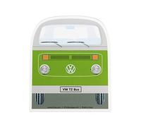 BRISA VW Collection Volkswagen Polycarbonate Gratte-Glace-Givre-Élimination de la Neige Accessoires pour Voiture (Bus Avant/Vert)