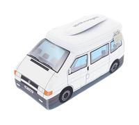 BRISA VW Collection Volkswagen Trousse de pharmacie universelle en néoprène pour maquillage, cosmétique, voyage, pharmacie au design T4 Bulli Bus (grand), Blanc., 5L Volumen, Bus VW T4