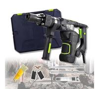 Brise-béton Jack Hammer, marteau-piqueur industriel, conception anti-brûlure, système de refroidissement par circulation, clé, balai de charbon, graisse, ciseaux 2 pièces, for l'enlèvement du béton