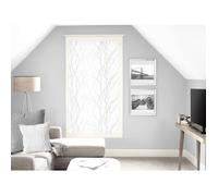 Soleil d'ocre, Liane Brise bise Dévoré, Voile, Polyester, Blanc, 60x160 cm