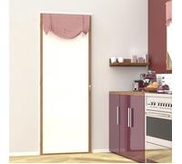 Soleil d'Ocre – Voile porte-fenêtre Paulette Coton 70x200 cm