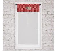Soleil d'ocre, Brise bise Pur Coton 60x120 cm Love Rouge
