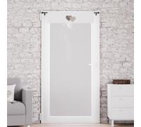 Brise Bise Pur Coton 70x200 Cm Love Gris, Par Soleil D'ocre