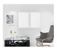Brise-bise - SOLEIL D'OCRE - NOEMIE - 60 x 90 cm - Blanc - Passe-tringle