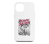 Brise-matériel Atlantic Salmon River King Fly Strike Coque pour iPhone 13