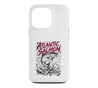 Brise-matériel Atlantic Salmon River King Fly Strike Coque pour iPhone 13 Pro