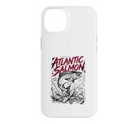 Brise-matériel Atlantic Salmon River King Fly Strike Coque pour iPhone 14 Plus