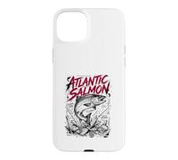 Brise-matériel Atlantic Salmon River King Fly Strike Coque pour iPhone 15 Plus