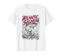 Brise-matériel Atlantic Salmon River King Fly Strike T-Shirt