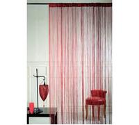 HomeMaison HM69807872 Rideau à Fils Spaghetti Bordeaux 90 x 240 cm
