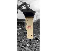 Brise roche hydraulique pour porteur de 15-18t avec outils diam. 125 - tmg15v TECMAN