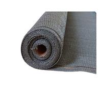 Brise-vue 100% - Gris anthracite - 270gr/m² - Boutonnières Gris foncé 2m x 10m
