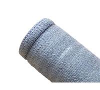 Brise-vue 100% - Gris clair - 230gr/m² - Boutonnières 1.5m x 5m Gris Clair