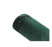 Maillestore Brise-Vue 100% - Vert/Noir - 300gr/m² - Boutonnières Vert/Noir 1.8m x 25m