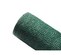 Brise-vue 80% - Vert/Noir - 95gr/m² - Sans Boutonnières Vert/Noir 1m x 10m