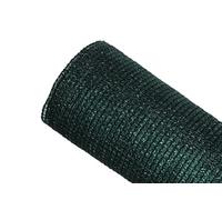 Brise-vue 85% - Vert/Noir - 130gr/m² - Sans Boutonnières Vert/Noir 2m x 5m
