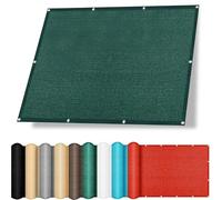 Brise Vue Balcon 180 x 460 cm Anti 95% UV Contre Le Vent Brise Vue Jardin Facile à Suspendre pour Balcon Terrasse Piscine, Vert