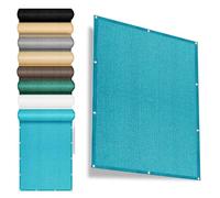 Brise Vue Balcon 2 x 4 m Respirant Protection Solaire Brise Vue Jardin Multi Couleur et Taille pour Patio Pergola Jardin, Bleu