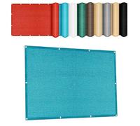 Brise Vue Balcon 3.5 x 6 m Respirant, Perméable à L’Eau Brise Vue Jardin Multi Couleur et Taille pour Balcon Terrasse Piscine, Bleu