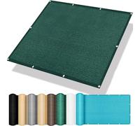Brise Vue Balcon 90 x 210 cm Anti 95% UV Contre Le Vent Brise Vue Balcon Extérieur avec Oeillets et Cordons pour Terrasse Piscine, Vert