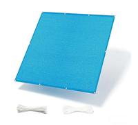 Brise Vue Balcon Extérieur 1.2 x 10 m Respirant Toile Protection Contre Soleil avec Tissu HDPE Cache Balcon pour Jardin pour Jardin, Bleu Ciel