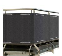 Brise-vue balcon Housse de balcon opaque 90x300cm Anthracite