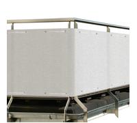 Brise-vue balcon opaque 90x500 cm, blanc