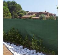 Brise vue de 10 m - HDPE 300 g - gris anthracite - 2m JET7GARDEN