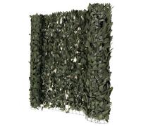 Brise-Vue Pour Balcon Hwc-O92, Brise-Vue, Pare-Vent, Revêtement Pour Balcon, Terrasse, Clôture, 150 X 300 Cm, Feuille Vert