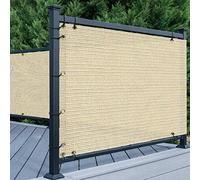 Brise-vue de jardin - Résistant aux UV et à l'eau - 200 g/m² - Tissu respirant pour balcon, légumes, plantes et pare-soleil - Solution de clôture décorative d'extérieur